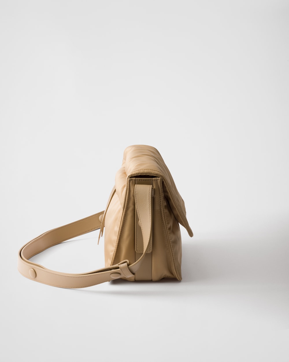 Small Padded Re-Nylon Shoulder Bag - Image 5